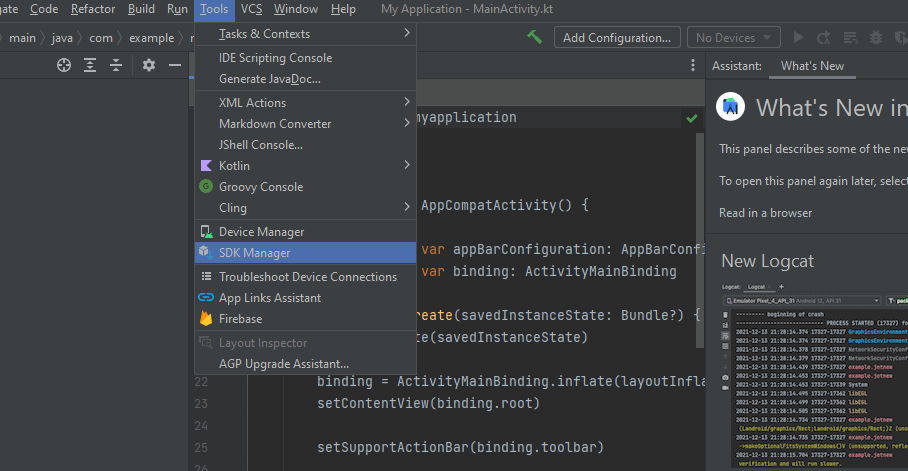 Navigate to emulator Navigate to emulator