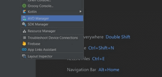 Navigate to emulator Navigate to emulator