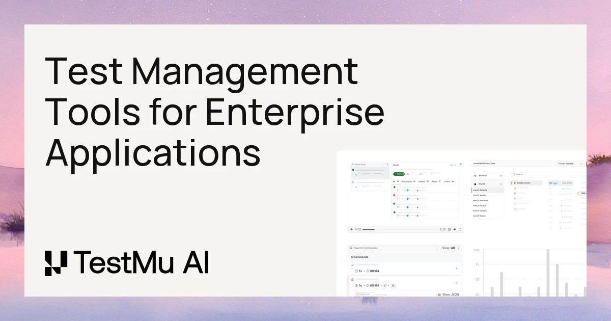 Most Scalable Test Management Tools for Enterprise Applications ...