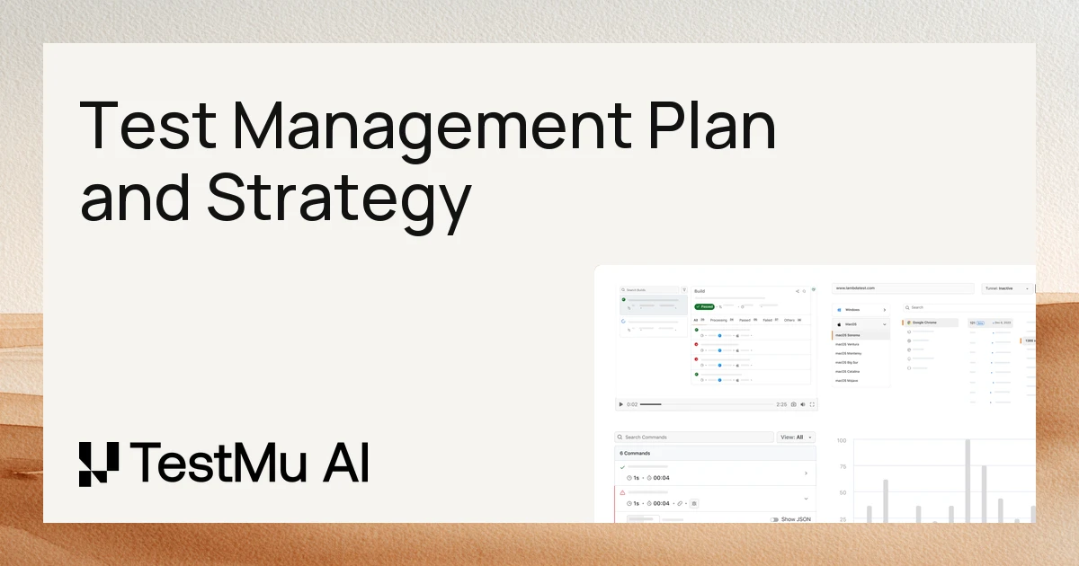 Test Management Plan and Strategy: Key Elements and Best Practices ...