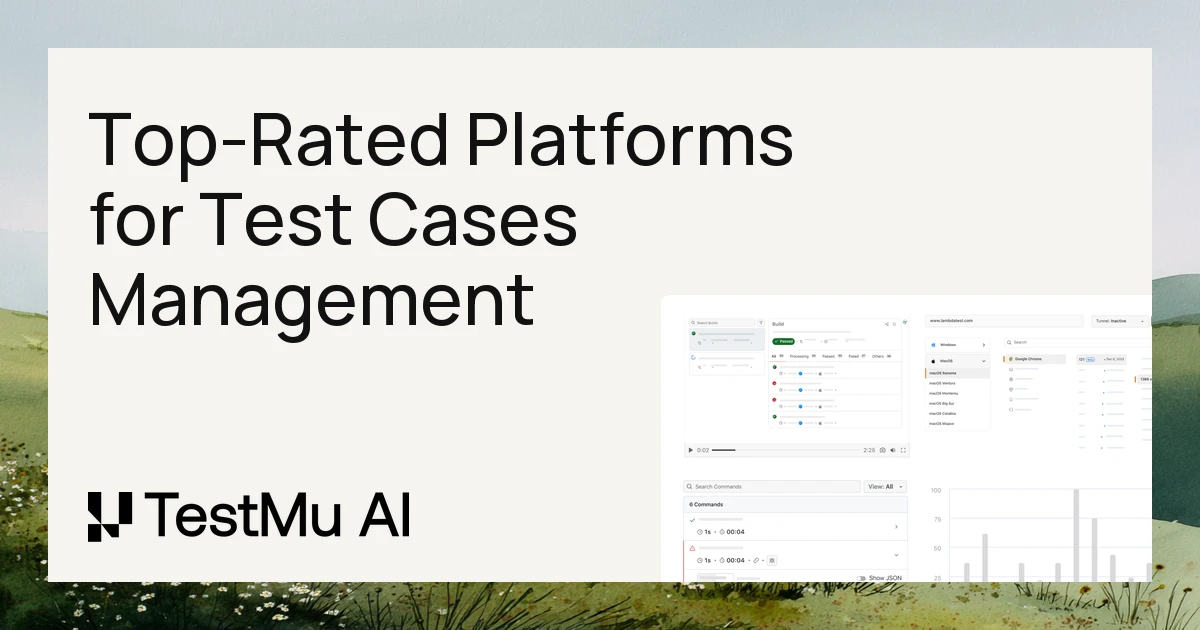 Top Rated Test Case Management Platforms for Automated and Manual ...