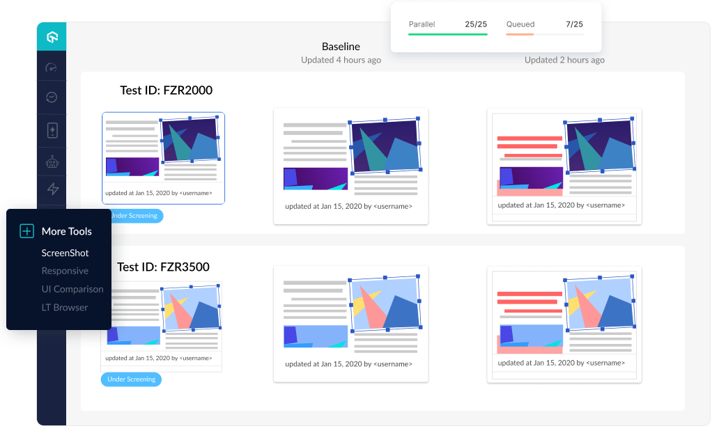 Screenshot Comparison Tool for iOS Screenshot Comparison Tool for iOS