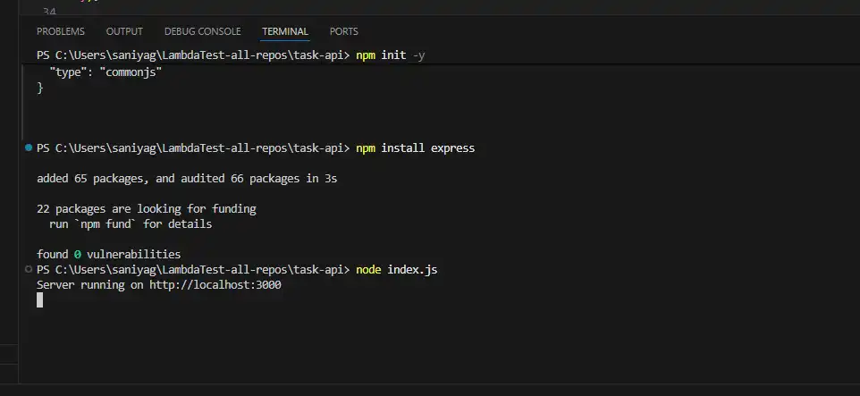 Server running successfully Server running successfully