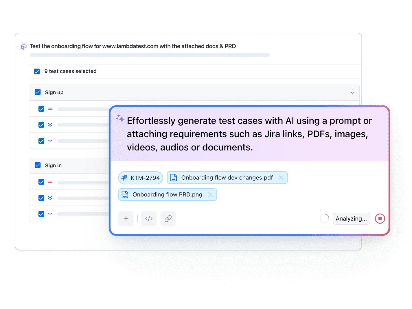 Test Case Generator Agent for Effortless Test Creation