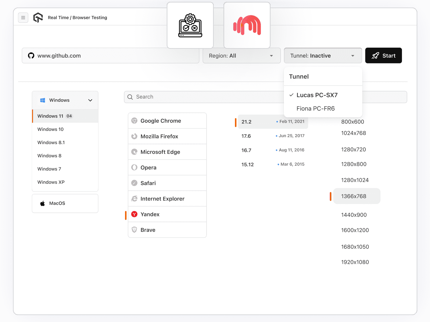 Test On Dev Environments