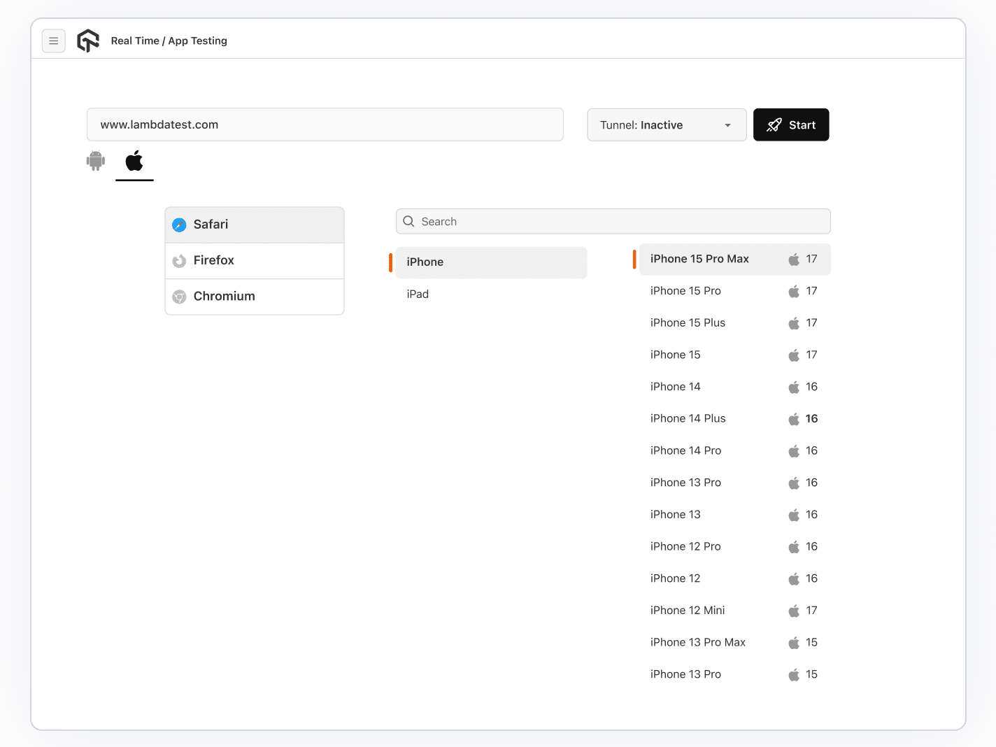 Native App Testing on iPhone Simulator Native App Testing on iPhone Simulator