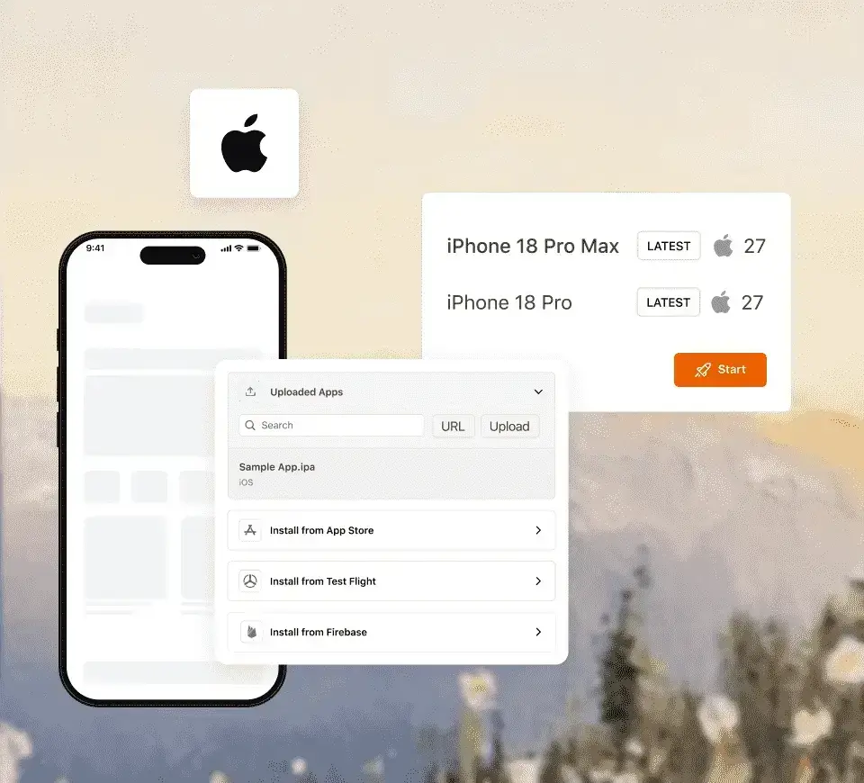 Test on Real iPhone 18 Pro Devices