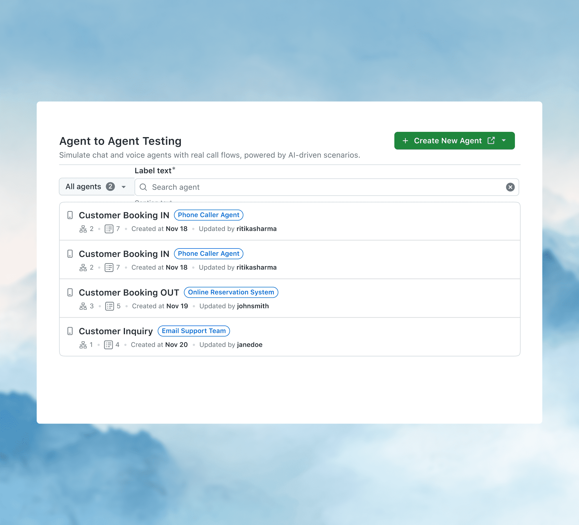 One Platform for Every Test