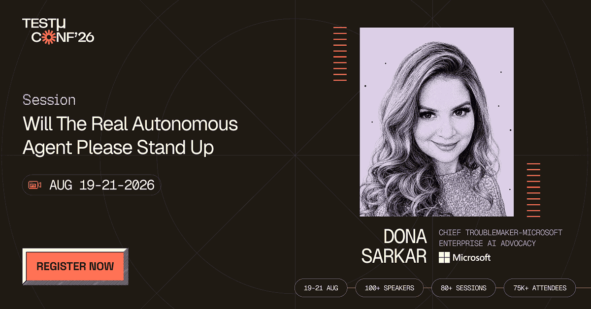 Will the Real Autonomous Agent Please Stand Up | Dona Sarkar