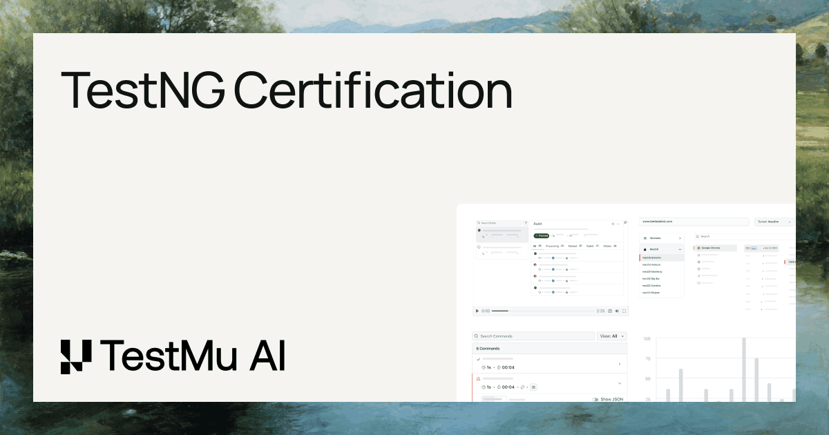 TestNG Certification by TestMu AI (Formerly LambdaTest)