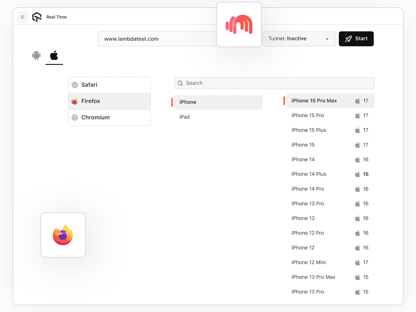 Test Locally Hosted Web Apps