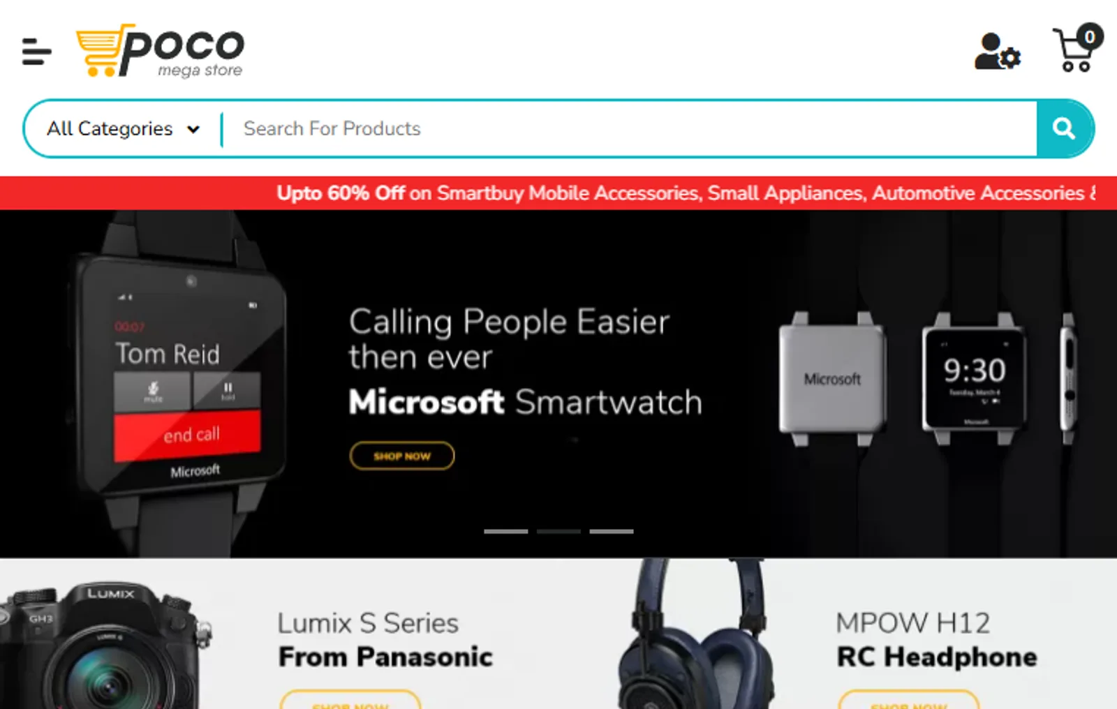 TestMu AI ecommerce playground storefront under an automated WCAG accessibility scan run on TestMu AI Browser Cloud