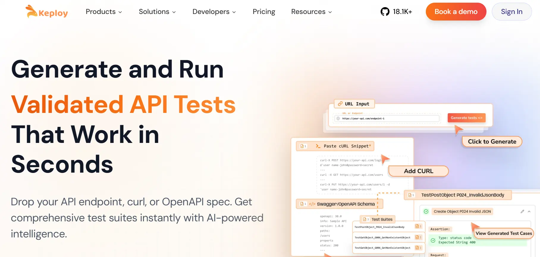 Keploy AI testing tool