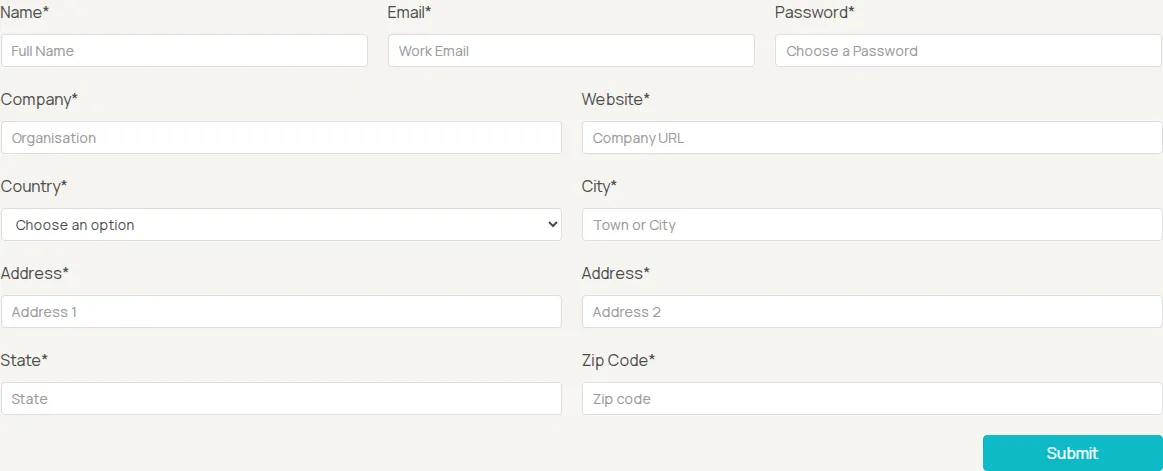 Reworded labels condition on the TestMu AI Selenium Playground form Form fields with unchanged headings above reworded placeholder text