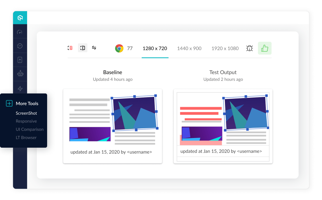 Screenshot Comparison Tool for Windows Screenshot Comparison Tool for Windows