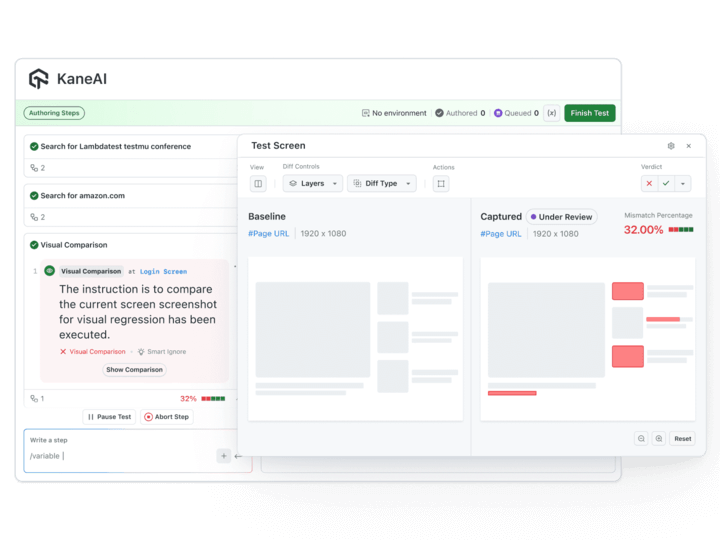 Visual Test Creation with KaneAI