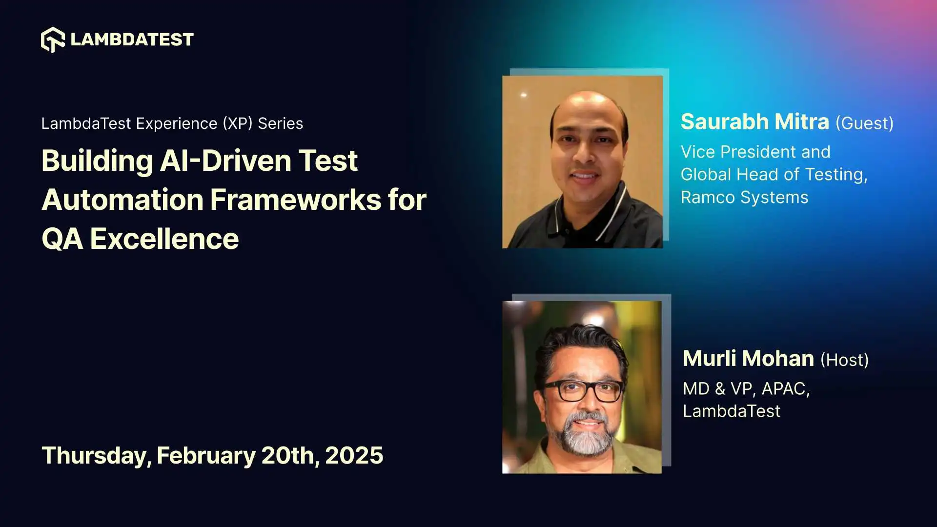 Building AI-Driven Test Automation Frameworks for QA Excellence