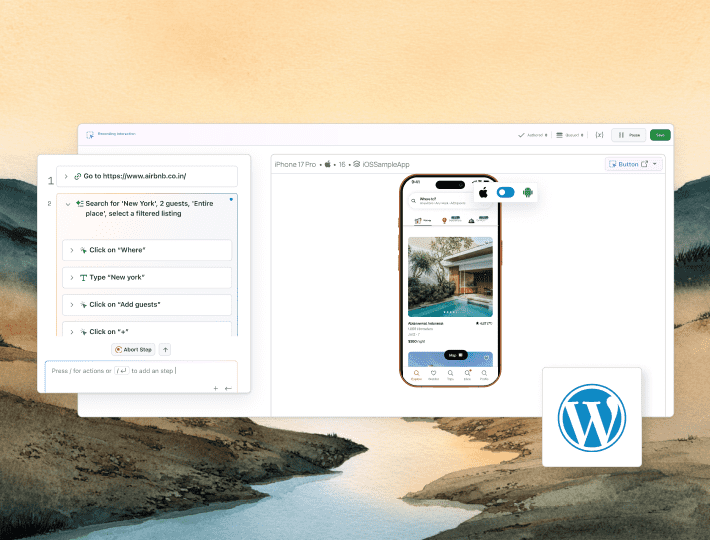 Test Mobile Compatibility of Wordpress Websites on Real Devices