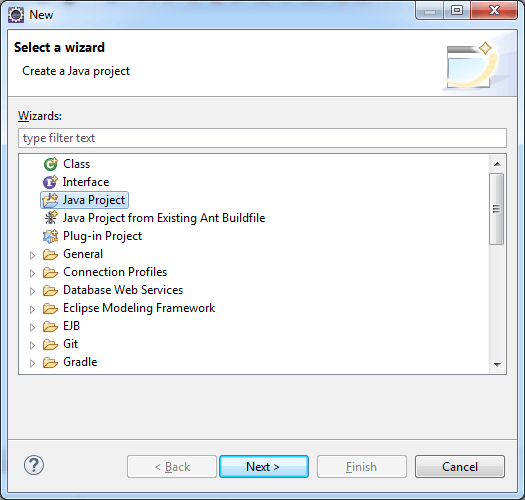 JAVA Project Run JAVA Project Run