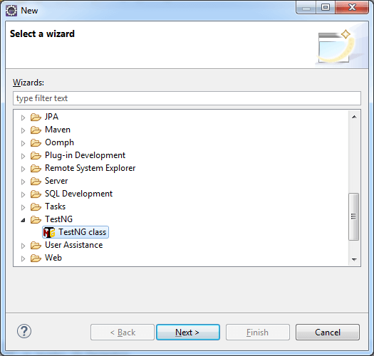 TestNG Class TestNG Class