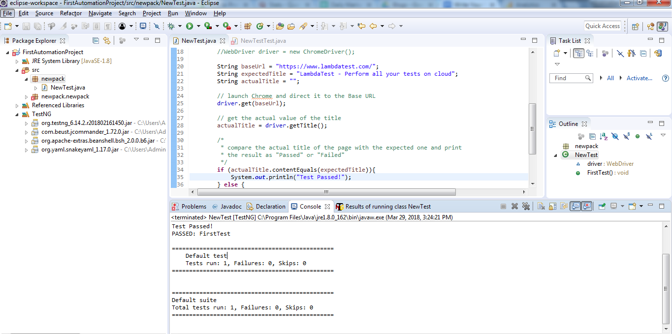 output section output section