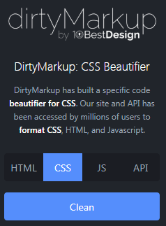 Dirty Markup for CSS, JS, HTML browser compatibility issues Dirty Markup for CSS, JS, HTML browser compatibility issues