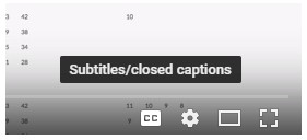 Closed Captions