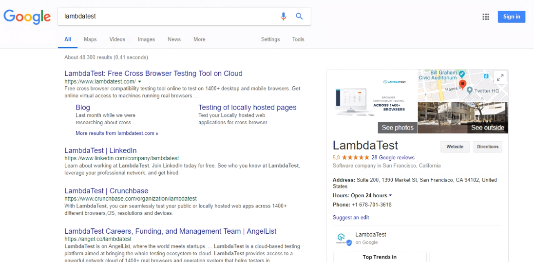 LambdaTest from Germany