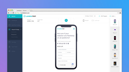 How to Test a Mobile Website Using TestMu AI (Formerly LambdaTest) | TestMu AI (Formerly LambdaTest)