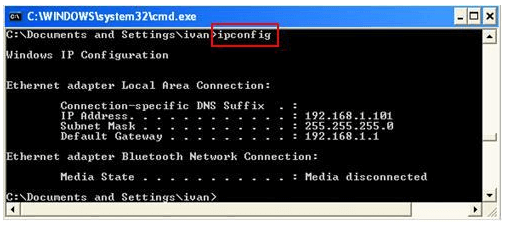 ipconfig ipconfig