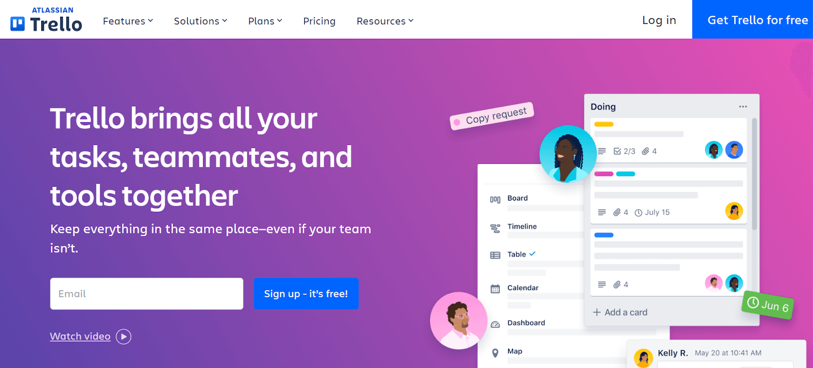 Trеllo is considered to be one of the top collaboration tools