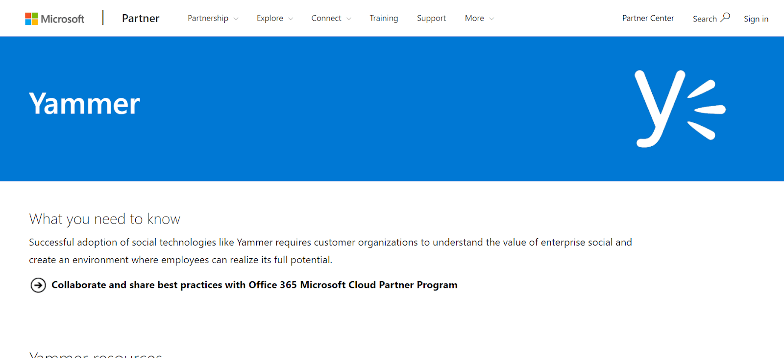 Yammеr is a team collaboration tool