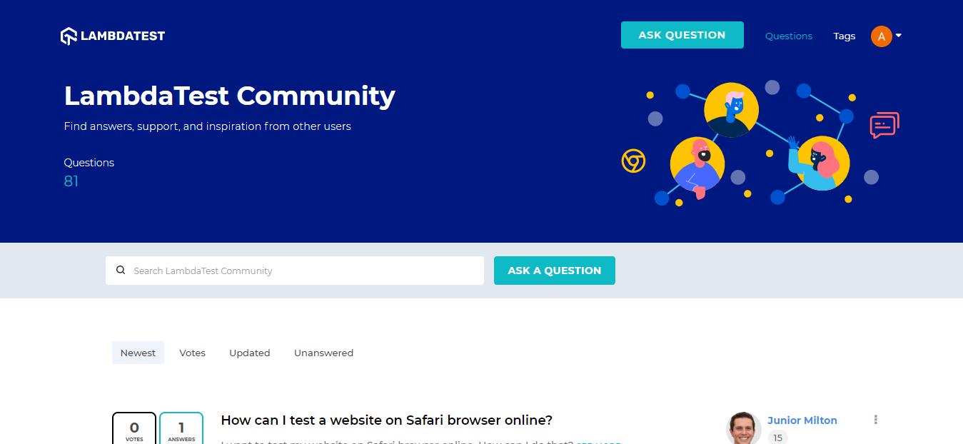 lambdatest-community