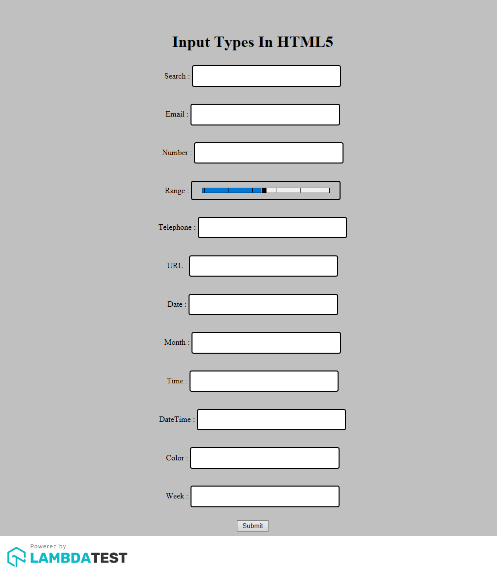 HTML5 Input Fields In Internet Explorer 11