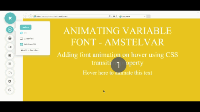 Animating Variable Font ‘Amstelvar’ Animating Variable Font ‘Amstelvar’