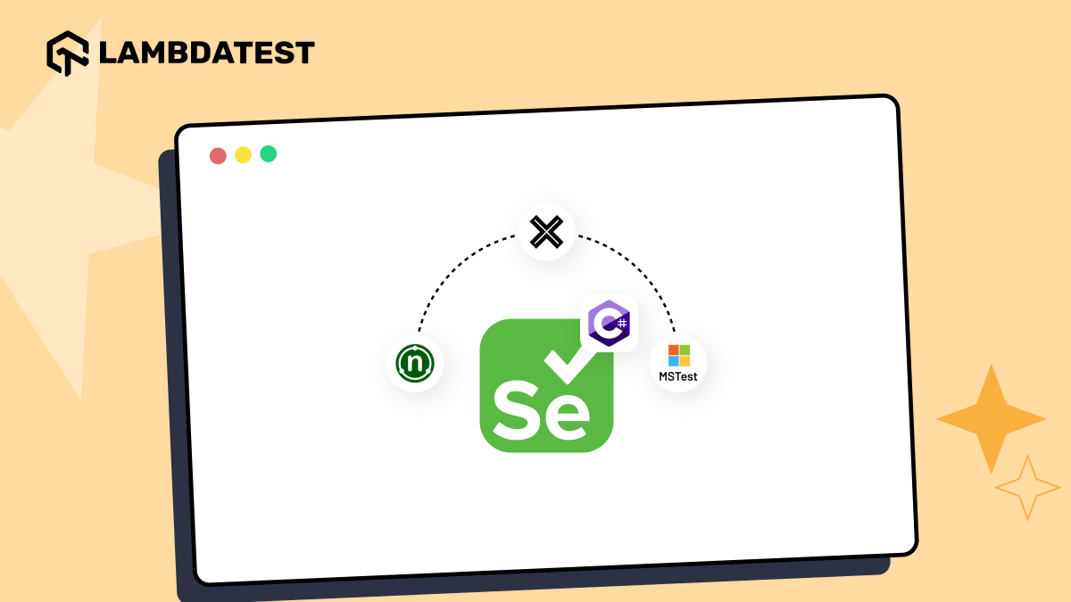 Top Selenium C# Frameworks for Automation Testing in 2026 | TestMu AI (Formerly LambdaTest)