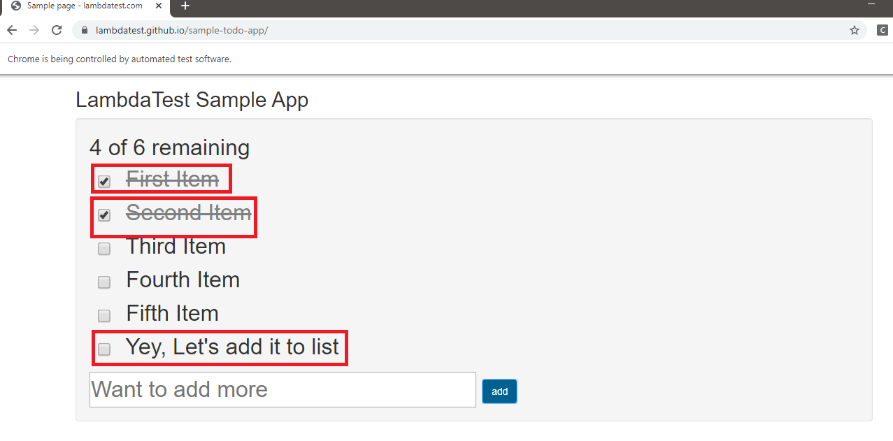 lambdatest-sample-app lambdatest-sample-app
