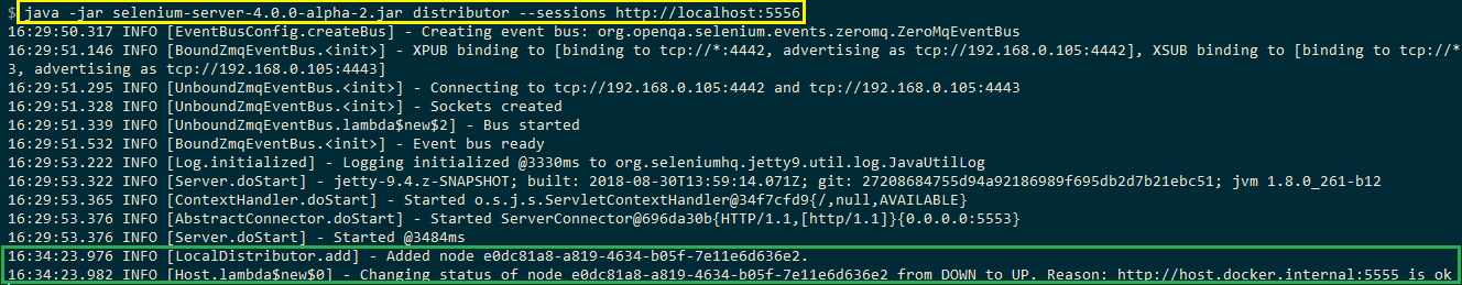 updated in the Sessions Map