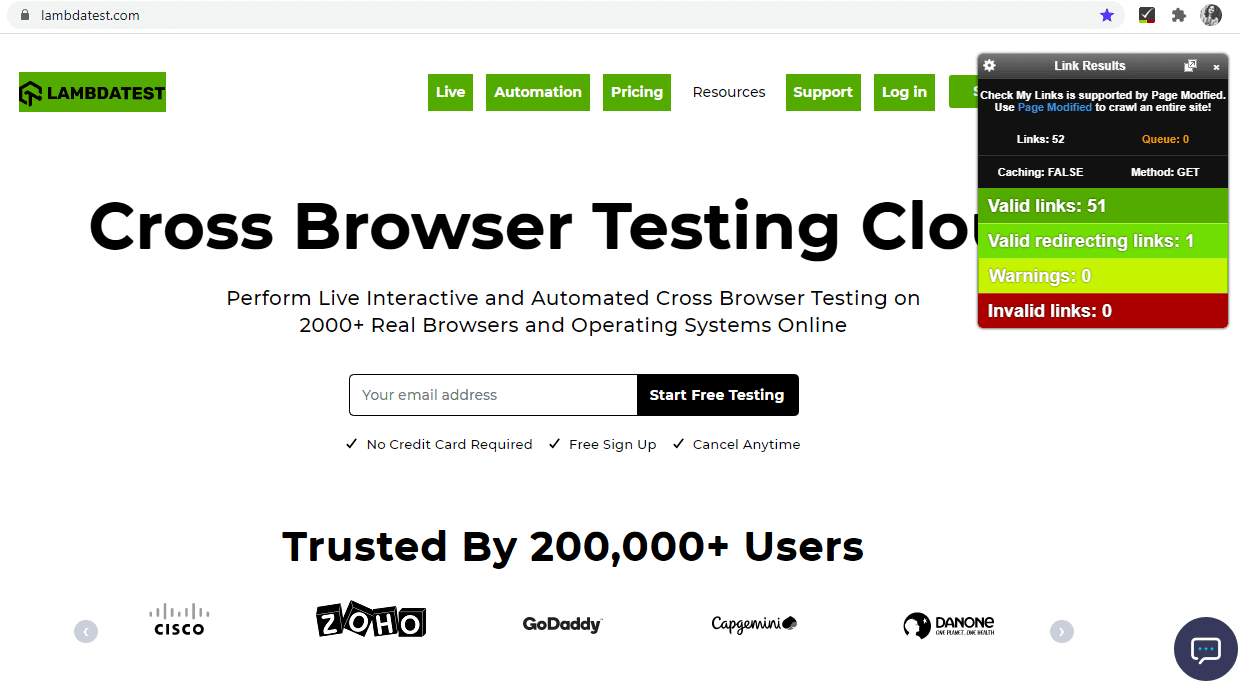 Check My Links Extension Check My Links Extension