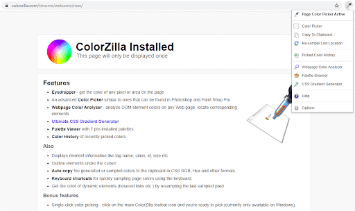 ColorZilla Color Picker Extension ColorZilla Color Picker Extension