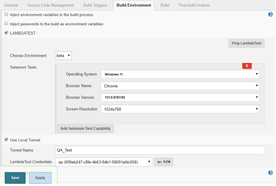 would need to use the TestMu AI Jenkin would need to use the TestMu AI Jenkin