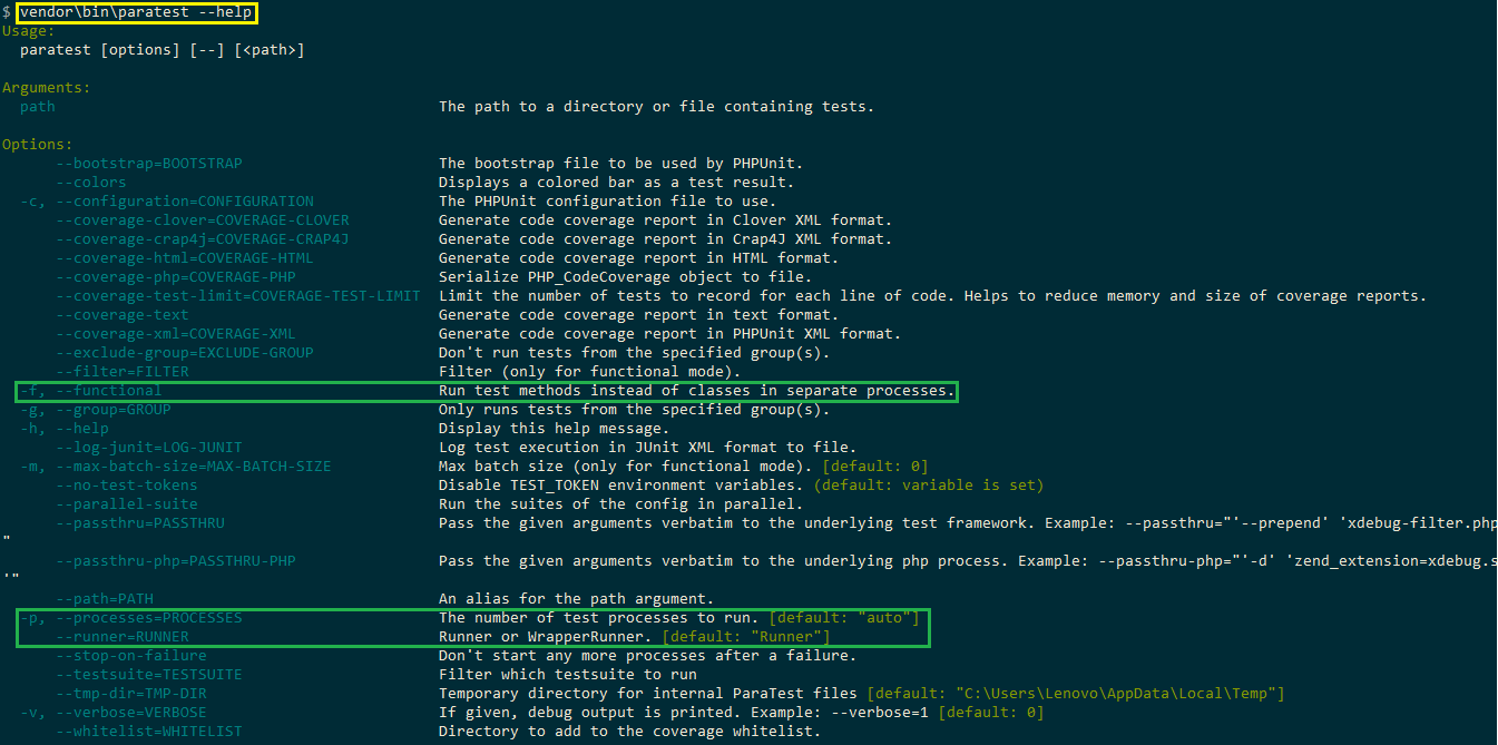 Command Line Interface