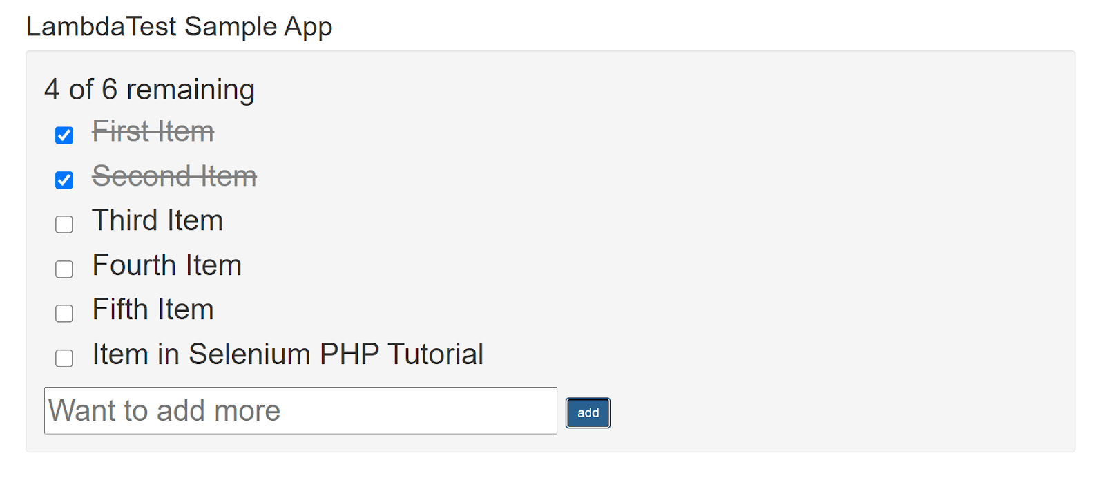 Test on Firefox browser