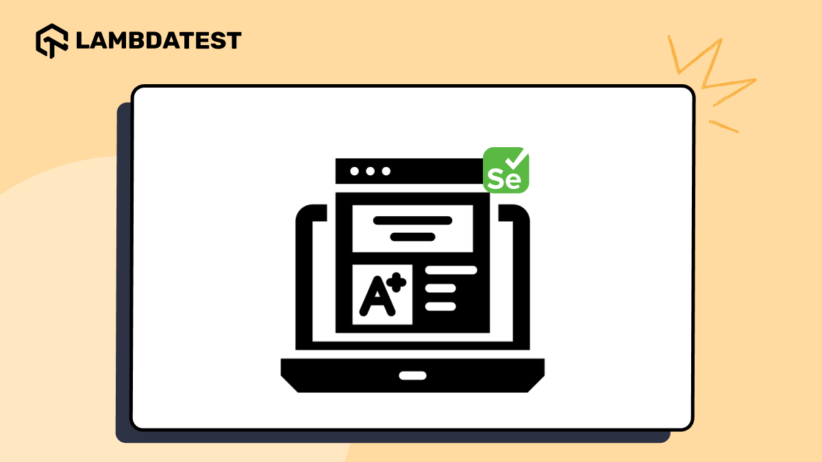 How To Get Text Of A WebElement In Selenium? | TestMu AI (Formerly LambdaTest)
