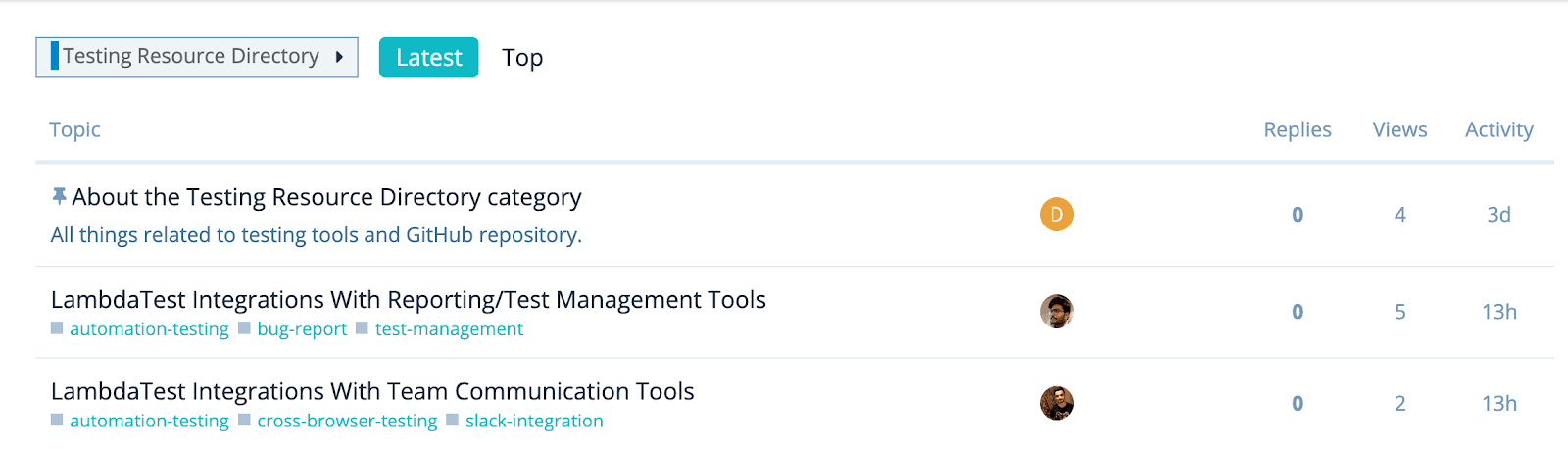 lambdatest-community