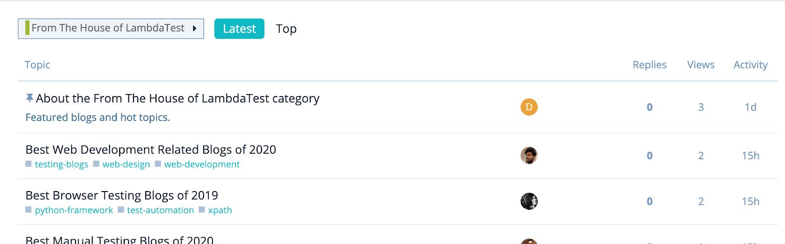 lambdatest-community