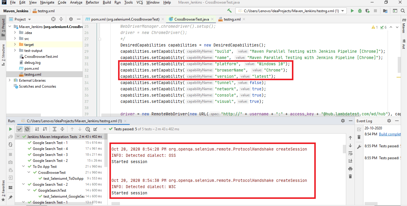 Automation Tests Automation Tests