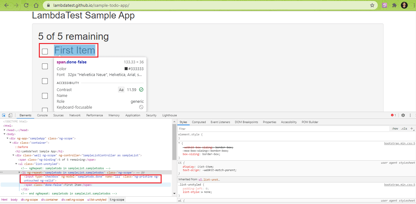 Inspect Tool Inspect Tool