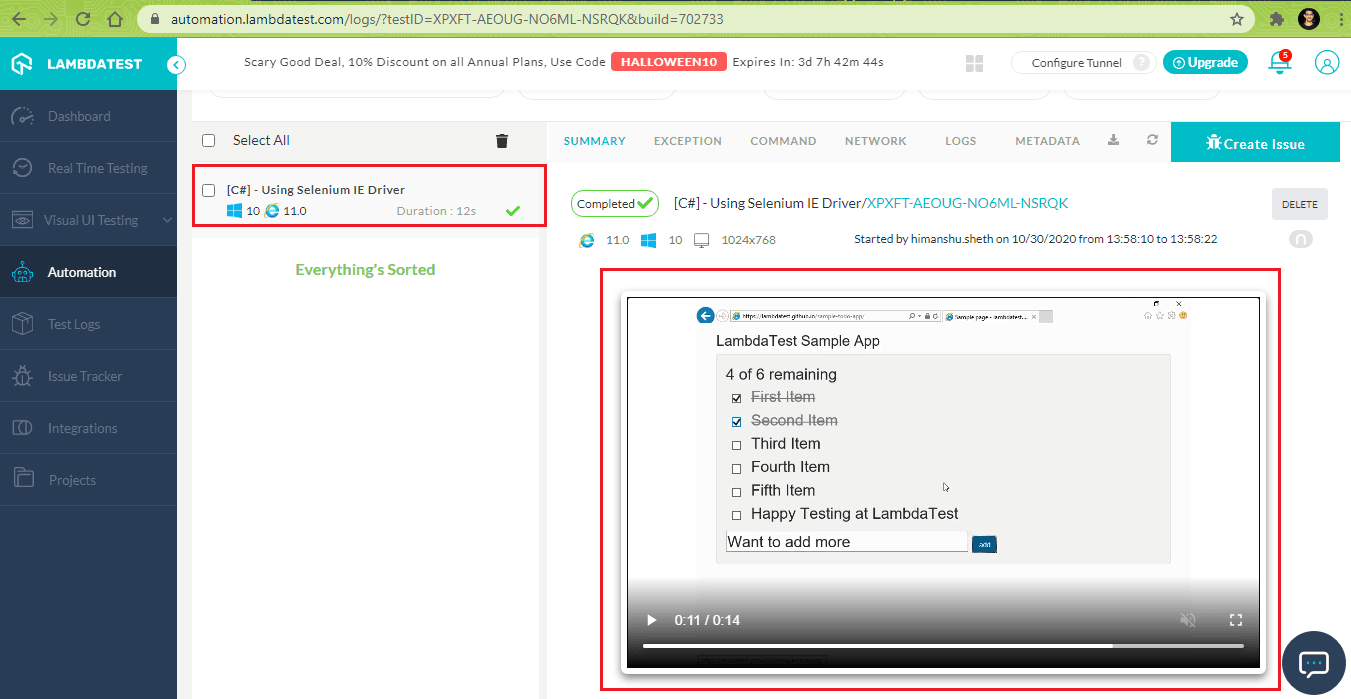 LambdaTest-selenium LambdaTest-selenium