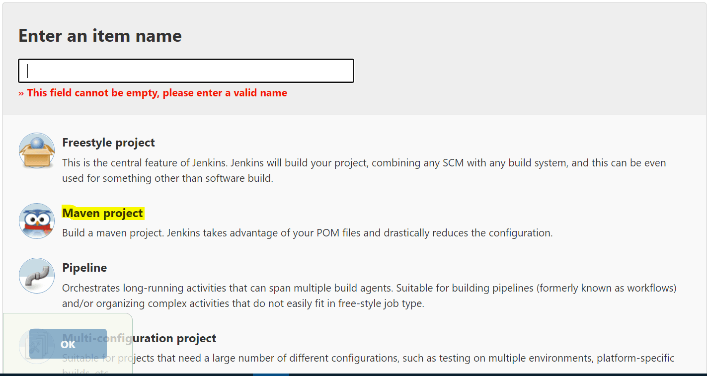 Adding Maven project Adding Maven project